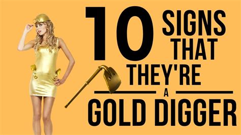 gold digger test on crush|7 Warning Signs of a Gold Digger .